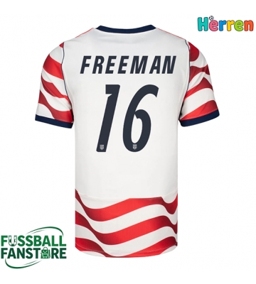 Vereinigte Staaten Alex Freeman #16 Replik Heimtrikot WM 2026 Kurzarm